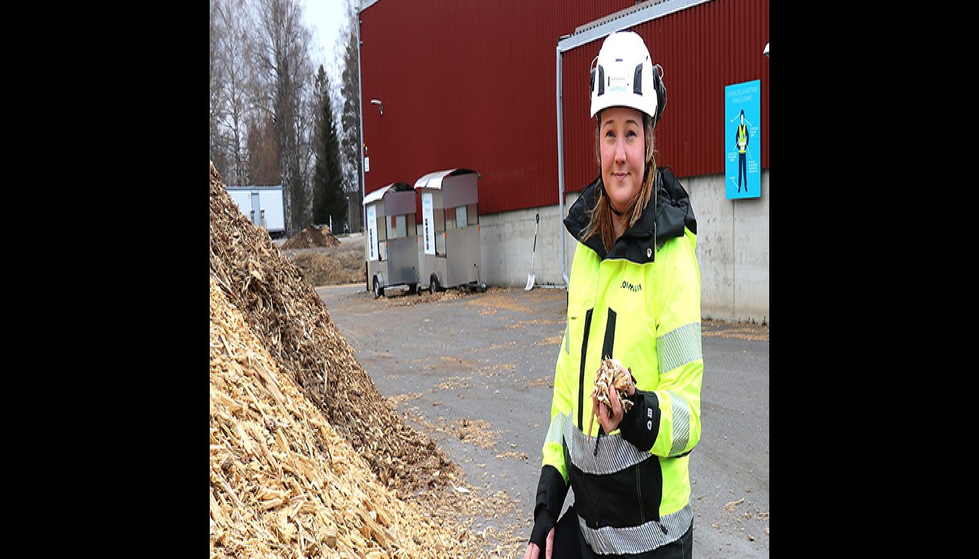 Många steg från energived till värme
