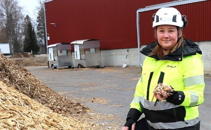 Många steg från energived till värme