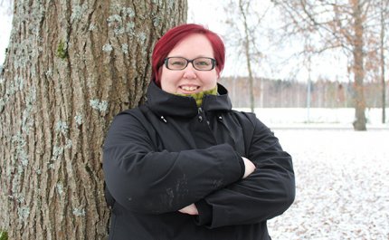 Hanna Parviainen fann sitt kall i skogsbranschen