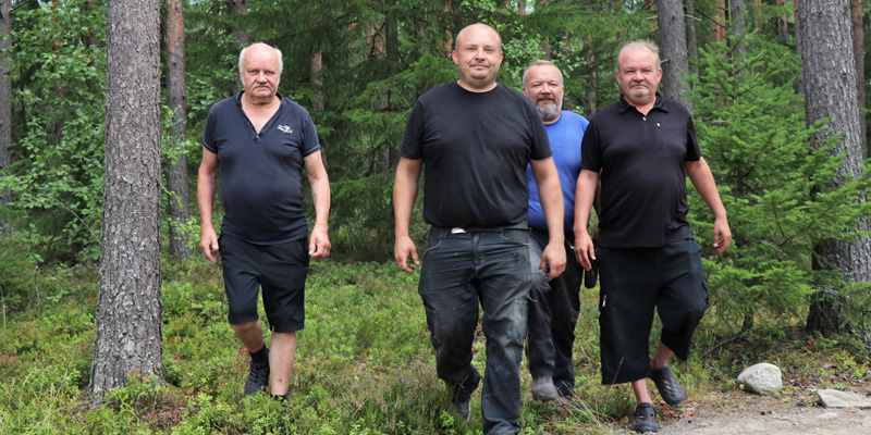 Tiden var inne för generationsskifte på skogsfastigheten