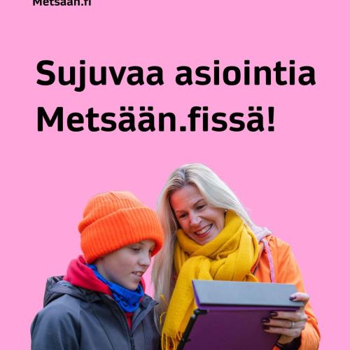Metsään.fissä hoidat metsäasiat sujuvasti sähköisesti. ✅ Palvelussa voit hakea tukea taimikon ja nuoren metsän hoitoon j...